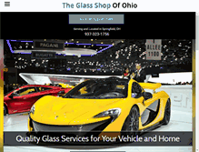 Tablet Screenshot of glassshopofohio.com